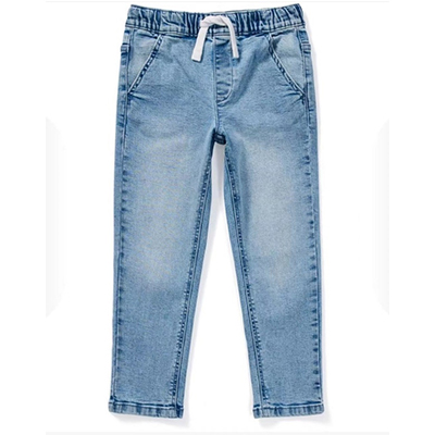 The 1964 Denim Company Kids Pull On jeans- Light Wash