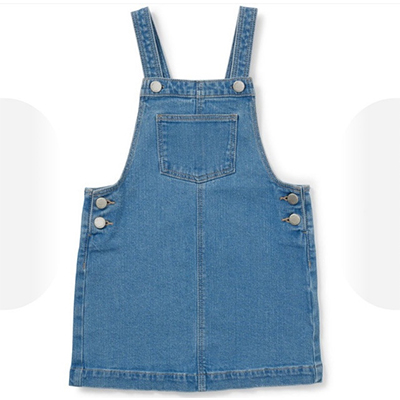 Toddler Girl Denim Pinafore