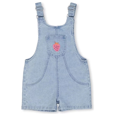 Toddler Girl Denim Shortall